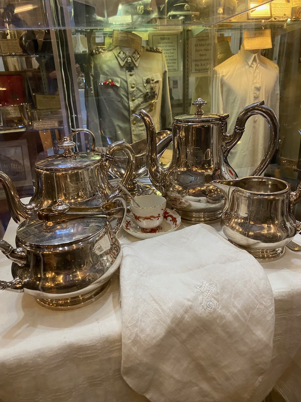 Gettysburg History Museum - hitlers silver